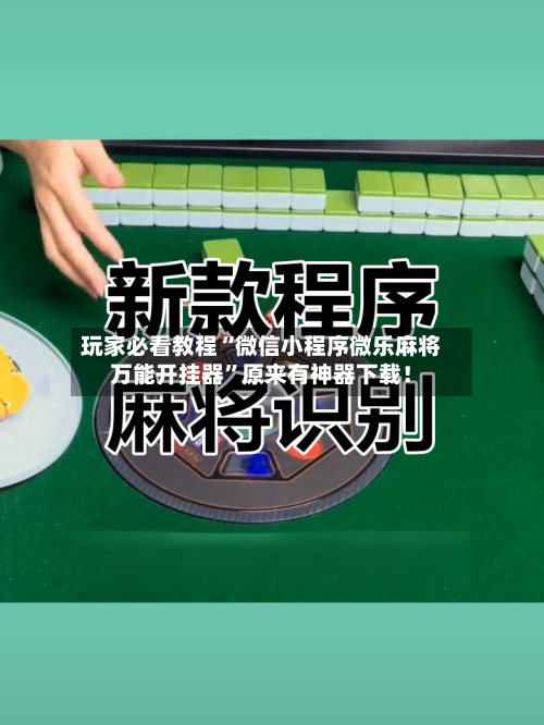 玩家必看教程“微信小程序微乐麻将万能开挂器”原来有神器下载！-第2张图片