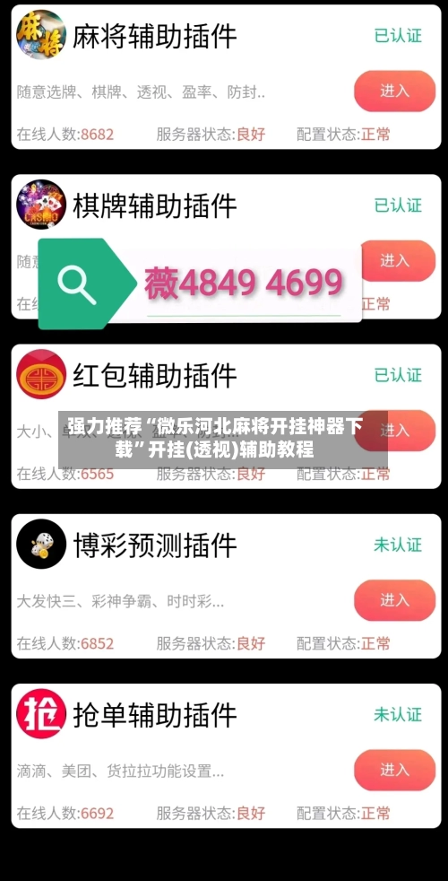 强力推荐“微乐河北麻将开挂神器下载”开挂(透视)辅助教程-第2张图片