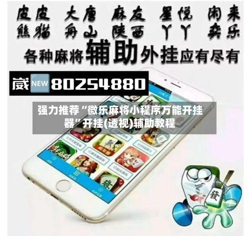 强力推荐“微乐麻将小程序万能开挂器	”开挂(透视)辅助教程-第2张图片