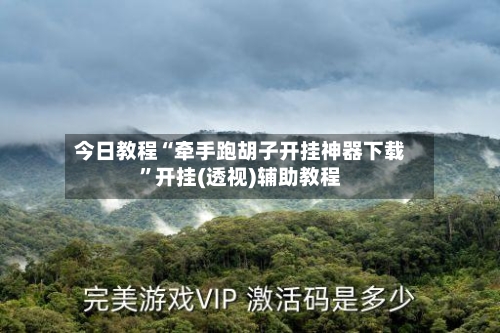 今日教程“牵手跑胡子开挂神器下载”开挂(透视)辅助教程-第3张图片
