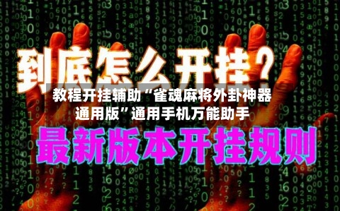 教程开挂辅助“雀魂麻将外卦神器通用版	”通用手机万能助手-第2张图片